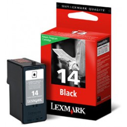CARTUCHO LEXMARK Nº 14 NEGRO