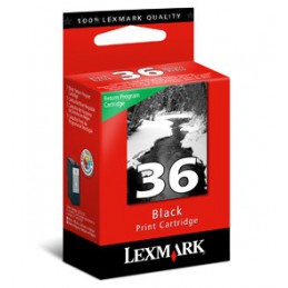 CARTUCHO LEXMARK Nº 36 NEGRO