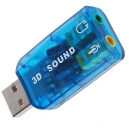 TARJETA DE SONIDO EXTERNA USB