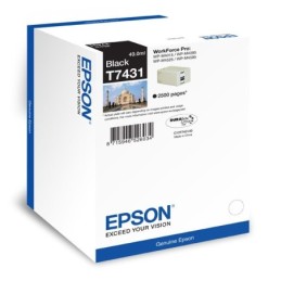CARTUCHO EPSON T7431 NEGRO
