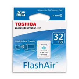 SD 32GB TOSHIBA FLASHAIR...