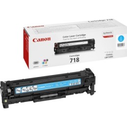 TONER CANON 718 CYAN PARA...