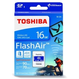 SD 16GB TOSHIBA FLASHAIR...