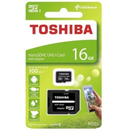 MICROSD 16GB TOSHIBA M203...