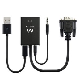 EWENT ADAPTADOR VGA A HDMI...