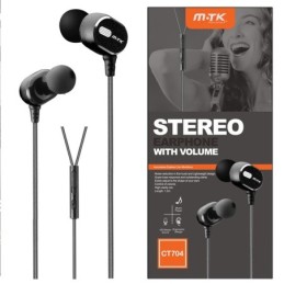 MTK AURICULARES CON MICRO...