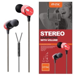 MTK AURICULARES CON MICRO...