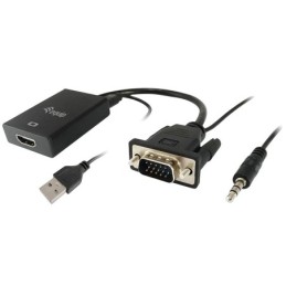 EQUIP ADAPTADOR VGA A HDMI...