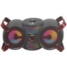 ONE+ALTAVOZ BLUETOOTH NF4069 METIS RGB BT 5.0  FM / MICROSD / USB / MANDO 20W 21X45CM ROJO